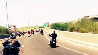Wheels of Soul motorcycle club dedication run fallen riders