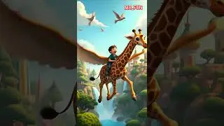 zebra enjoy flying