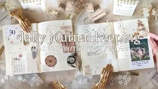 how i journal daily &bull; journal with me [tips to fall in love with daily journaling]