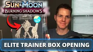Opening a GREAT VALUE Pokemon Burning Shadows Elite Trainer Box