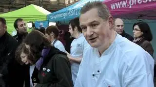Pancake Race at the Flag Market