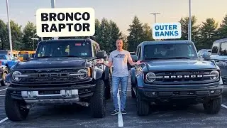 Насколько Bronco Raptor больше моих Outer Banks?
