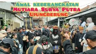 awal keberangkatan iring²an mutiara Surya putra di ujung Berung 