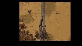 Factorio Purple Science Train