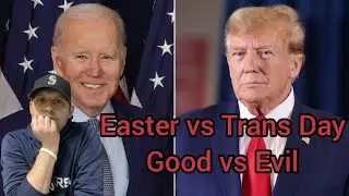 Easter Message from Joe Biden and Donald Trump #joebiden #donaldtrump #easter #jesus #politics #news