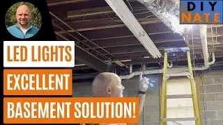 Basement Lighting Solution - Screw-In LED Lights: Alternative to Fluorescent Lights or Single Bulbs!