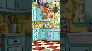 When a hungry lion meets a clever mouse 😂🦁🐭:#viralshorts #funnycartoon #animation #animalcomedy