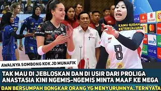🔥 PANIK TOTAL 🔥 TAK MAU DIUSIR &  DIJEBLOSKAN ANASTASIA NGEMIS² KE MEGA & SERET ORANG INI TERLIBAT