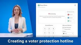 How to set up a voter protection hotline
