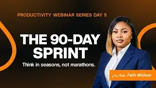PRODUCTIVITY WEBINAR SERIES DAY 5