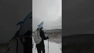 Shawangunks Ridge Snow Hike in April