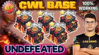 NEVER 3 STAR TH10 BEST FOR CWL / WAR  BASE + COPY LINKS ||TH10 ANTI EVERYTHING 2025 || TH10 CWL BASE