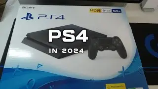 PS4 Slim unboxing in 2024