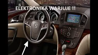 Przecieki wody do bagażnika, problem z elektroniką Opel Insignia
