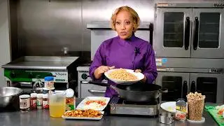 Sweet Potato Chickpea Stew & Tuna Melt | SNAP Challenge Recipes | Cooking with Cheron