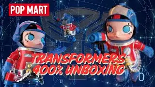Transformers x POPMART: Mega Space Molly 400% | AMAZING UNBOXING EXPERIENCE!