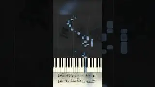 A #synthesia transcription for &lsquo;Lune&rsquo; by @anomaliebeats 🔥🎹