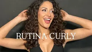 Rutina completa para CABELLO RIZADO - ¿cómo conseguir rizos definidos? ¿método curly?| Tania Medina