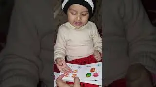🧿&hearts;️ Aadhya late night study 😅😅🙂👶 #masum #betiyarani #22monthsoldbaby #gudiyqrani #studytime