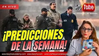 #Predicciones de la semana con #NaryhaCasta&ntilde;eda en vivo en Youtube 😱