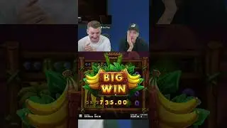 BANANA FARM JUST PAID MASSIVE WIN 🤯 #slots  #togi #CasinoVibes #blackjack #slotsgame #fyp