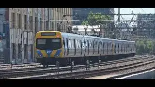 Trains at Cremorne Railway Bridge Part 2