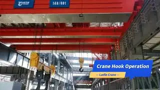Overhead Ladle Crane, Heavy Duty Steel Mill Bridge Crane 140 Ton /60 Ton, Custom Overhead Crane