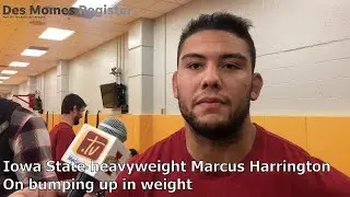 Marcus Harrington is bumping up to heavyweight