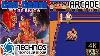 Tag Team Wrestling Arcade ( Technos Japan 1983 ) 4k Gameplay