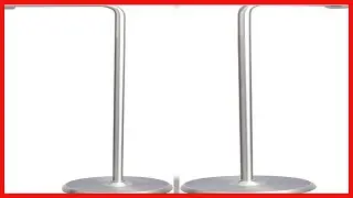 Great product -  Amazon Basics Free Standing Bathroom Toilet Paper Holder Stand - Nickel