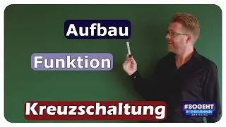 Aufbau und Funktion einer Kreuzschaltung - Stromlaufplan aufgel&ouml;st - einfach und anschaulich erkl&auml;rt