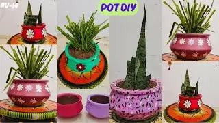 biryani pot painting ideas /  biryani pot decoration / biryani handi painting | home decor diy #diy