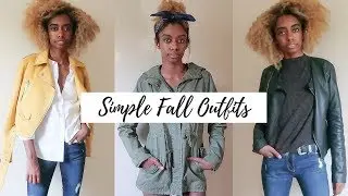 SIMPLE INEXPENSIVE FALL OUTFITS