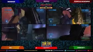 Berserker vs Pompous vs DSJ vs Lonso2011 (SF) - Halo 2 MCWC Qualifier - Utah Retro GamExpo 2025