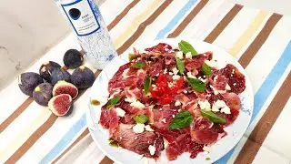 CARPACCIO de Higos #Carpacciodehigos #aperitivoconhigos #recetasen30minutos