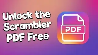 Unlock the Scrambler PDF Free - Download With Unlock the Scrambler