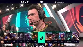 BDS vs TH Highlights ALL GAMES BO3  LEC Winter 2024 Playoffs Upper Round 1