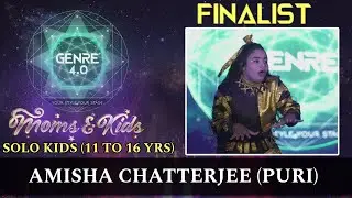 SOLO KIDS CATEGORY (11 TO 16 YRS) FINALIST- Amisha | Genre 4.0 Moms & Kids | Dance Competition