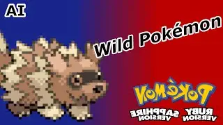 Pok&eacute;mon Ruby & Sapphire - Wild Pok&eacute;mon Battle but it's corrupted by AI
