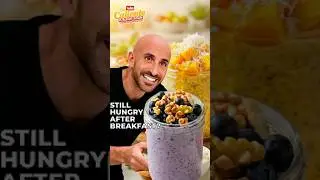 Высокобелковый завтрак в банке, который действительно насыщает #рецепт #шорты
