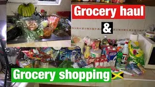 GROCERY HAUL//GROCERY SHOPPING WITH A JAMAICAN MOM