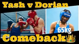 Hard hitting, switch hitter and counter puncher Yash, takes on national champ Dorian.
