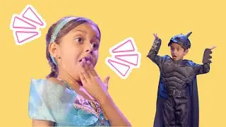 Командное приключение с принцессой Жасмин и Бэтменом! 👑🦇✨