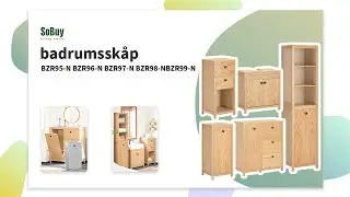 SoBuy Badrumssk&aring;p | Badrumssk&aring;pet | H&ouml;gsk&aring;p | Badrum h&ouml;gsk&aring;p | H&ouml;gsk&aring;p till badrum | BZR98-N