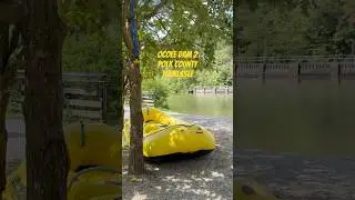 Polk County surprise 😲 Ocoee Dam 2 side trip 🌊 #TravelTennessee #ytshorts