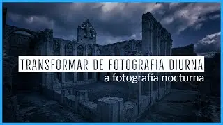 Cómo pasar una fotografía de día a noche en Lightroom y Photoshop