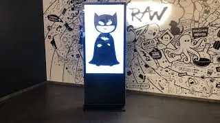 Digit&aacute;lis LCD Vide&oacute;fal / LCD totem
