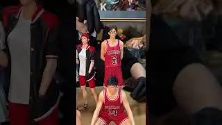 Shohoku High School basketball team🔥 #slamdunk #anime #figure #orzgk #unboxing