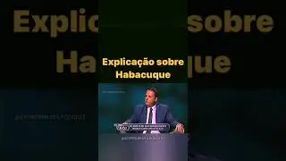 a melhor explica&ccedil;&atilde;o sobre Habacuque que eu j&aacute; vir #prega&ccedil;&atilde;o #boanoite #ora&ccedil;&atilde;o