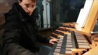 Johannes Lienhart improvises two German romantic movements - 1 Fantasy in E major